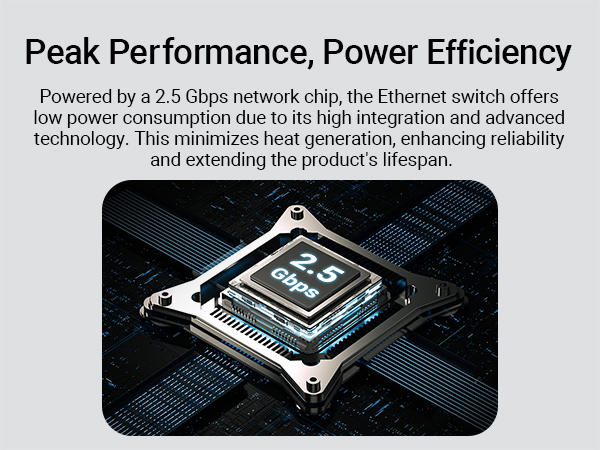 US-Engineered 2.5gbps Chip with High-Integration Design Ensures Lower Power Consumption