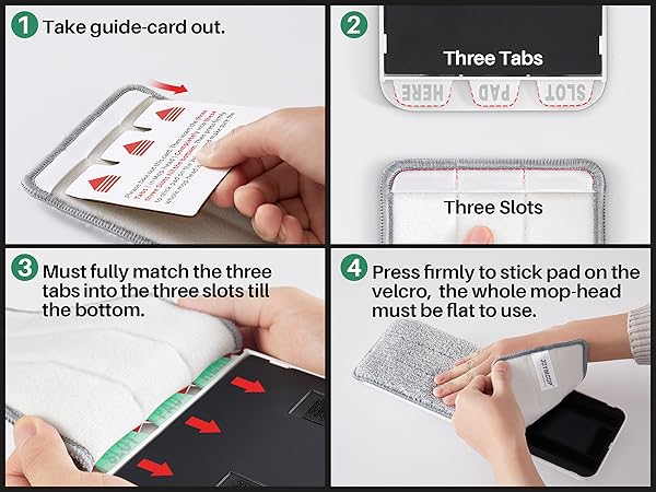 Attach Mop Cleaning Cloth