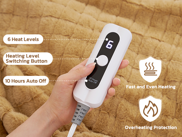 Heated Blanket Full Size