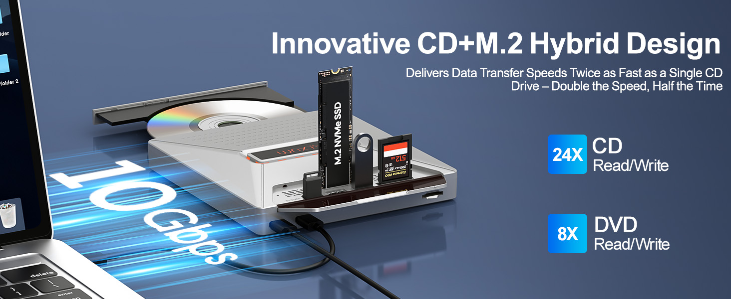 External CD DVD Drive for Laptop