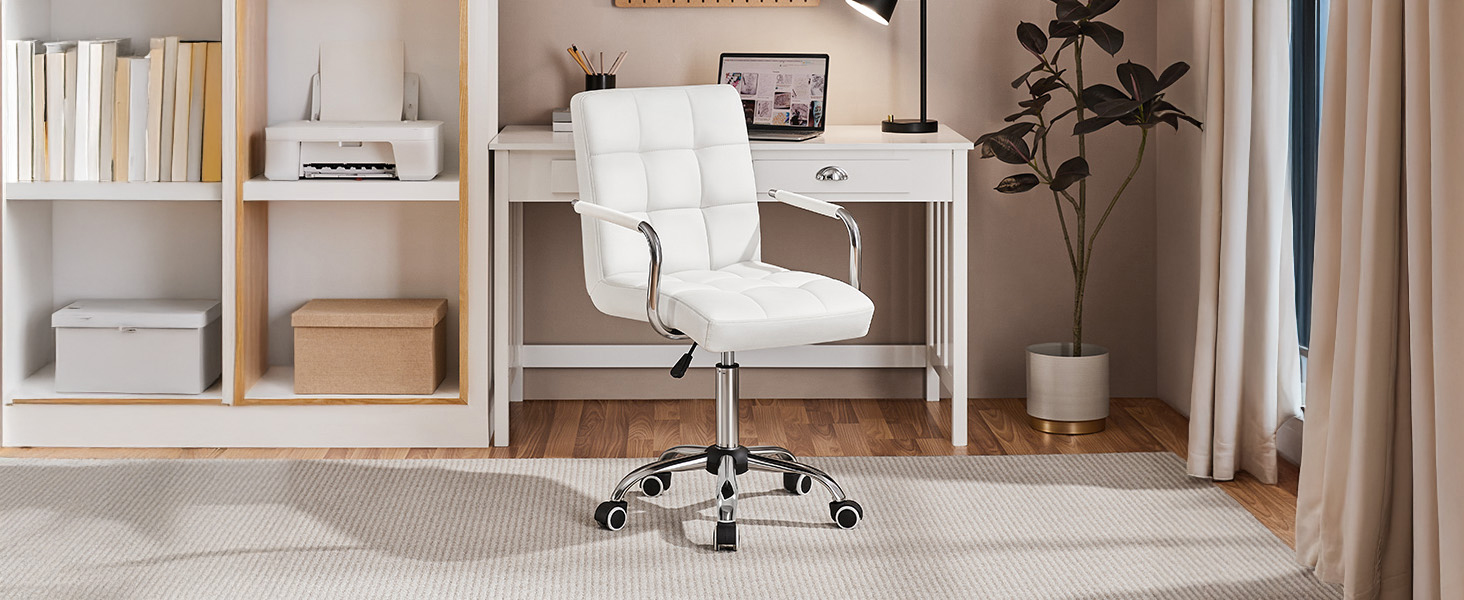 Office Chair Height Adjustable Mid Back Chair