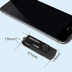 black flash drive 128gb