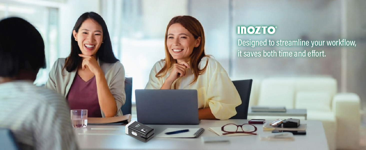INOZTO Three-in-one Handheld Paper Shredder for Home and Office