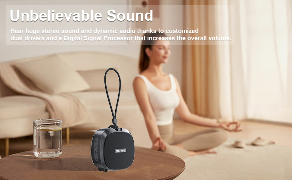 The Small Bluetooth Speaker Create an Immersive Stereo Sound Experience