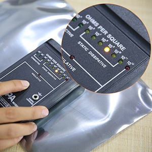 anti static bags anti-static test