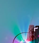 MASINGO 2023 Karaoke Machine for Adults and Kids with 2 Wireless Microphones, Portable Singing PA...