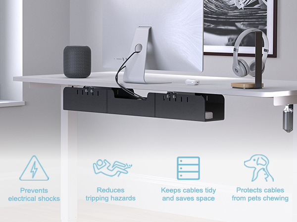 Maximizes Desk Space &amp;amp; Reduces Clutter