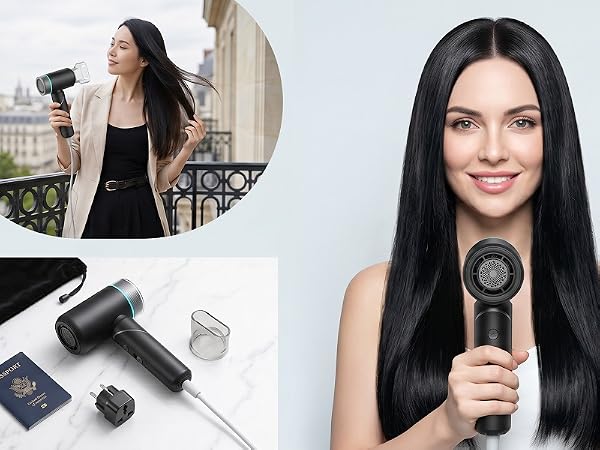 Foldable Travel Hair Dryer