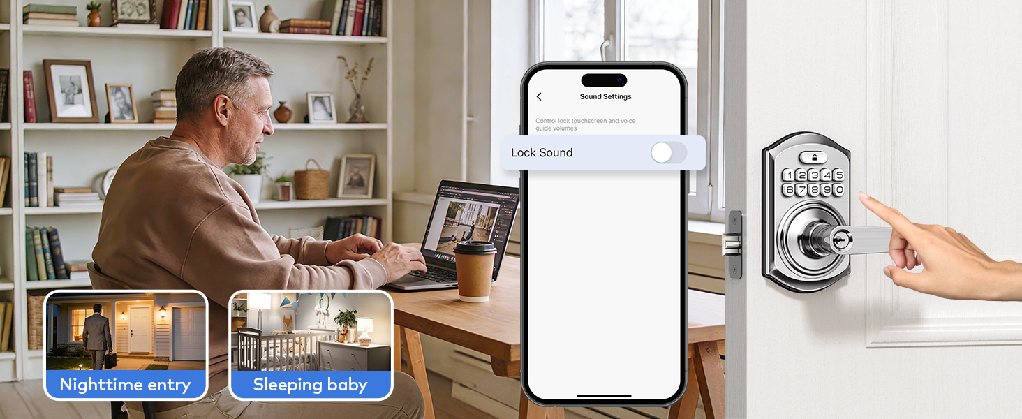 urn off sounds in the app for quiet to avoid disturbances while working or studying