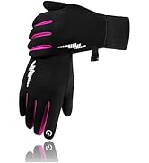 Duoyeree Kids Winter Gloves Warm Touchscreen Windproof Water Resistant Soft Lining Cycling Skiing...