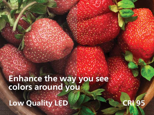 Philips LED, high definition bulbs, quality light, high CRI