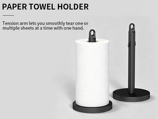Paper Towel Holder Countertop for Kitchen