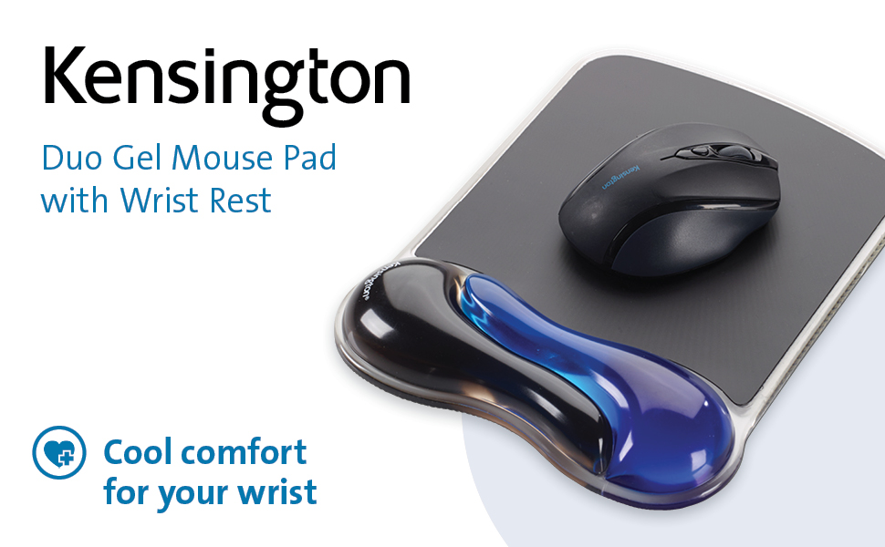 Duo Gel Mouse Pad with wrist rest