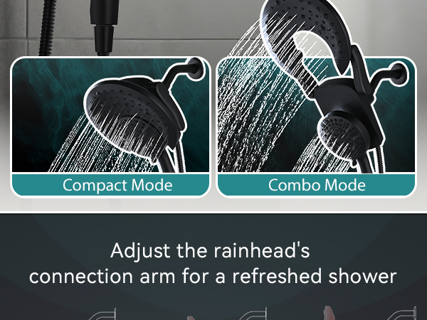 shower head with handheld