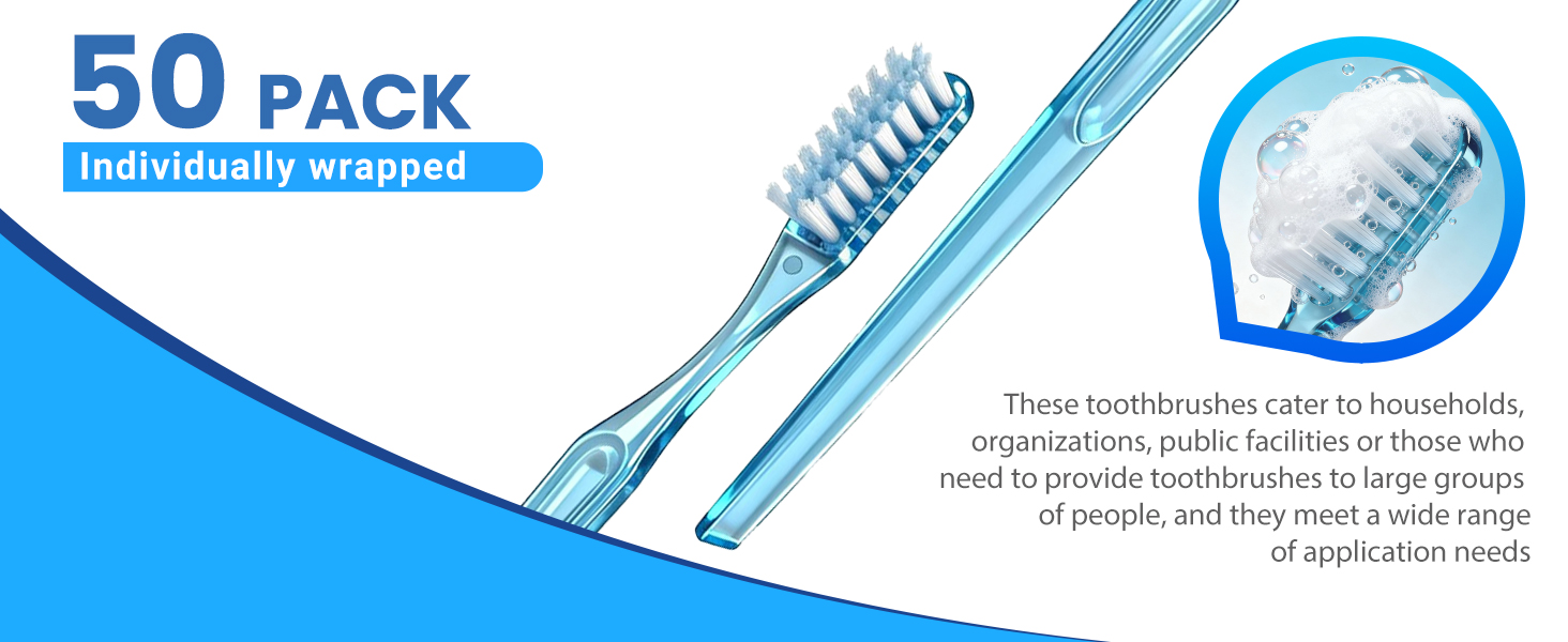 Disposable Toothbrushes with Toothpaste