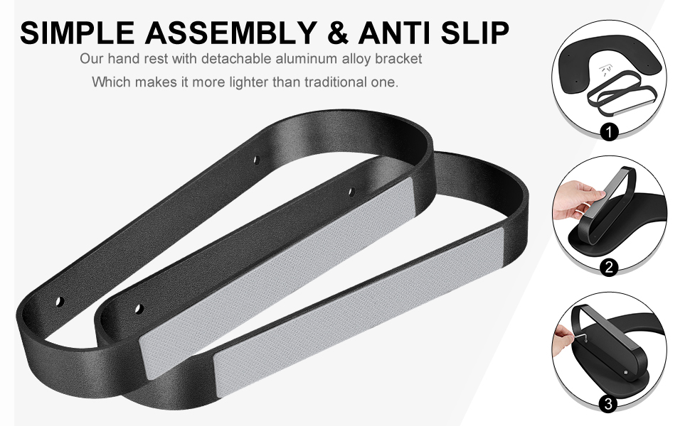 nail arm rest black 04