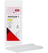 Arrow SS6 Full Size Slow Set Glue Sticks for Hot Glue Guns, Use for High Temp and Low Temp Crafti...