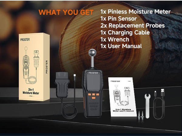 Dual-Probe Moisture Meter
