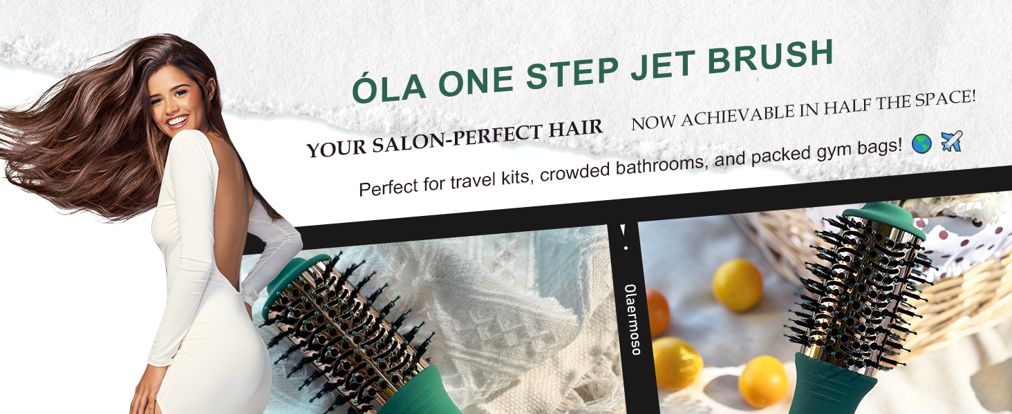 Olaermoso one step hair blow dryer brush