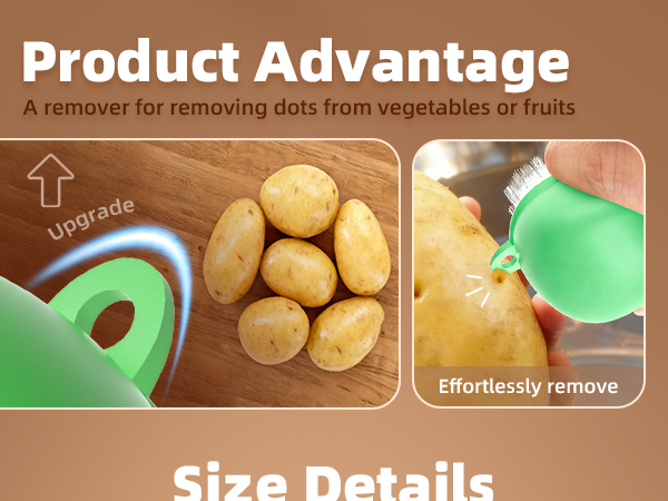 Vegetable Brush Scrubber for Food