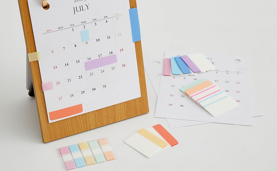 Colorful Sticky Tabs for Notebooks, Page Tabs for Binders, Page Tabs Sticky Tabs for Books