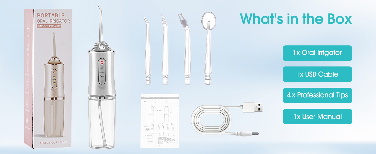 cordless water flosser portable