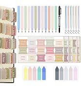 Lubsmuns Bible Journaling Kit,12 Bible Highlighters and Pens No Bleed, Bible Study Supplies inclu...