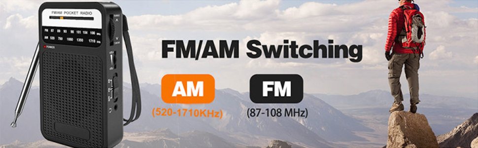 AM/FM portable radio