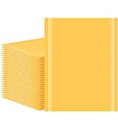 MarFul Kraft Bubble Mailer 6x9 Inches 25 Pack,High Density Bubble Waterproof Self Seal Adhesive S...