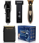Supreme Trimmer 5-in-1 Barber Haircut Kit | Hair Clipper, Hair Trimmer &amp; Men’s Electric Foil Shav...