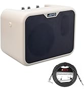 JOYO 10W Portable Bass Amplifier with 15ft Bass Guitar Cable Mini Bass Practice Amp Battery Power...