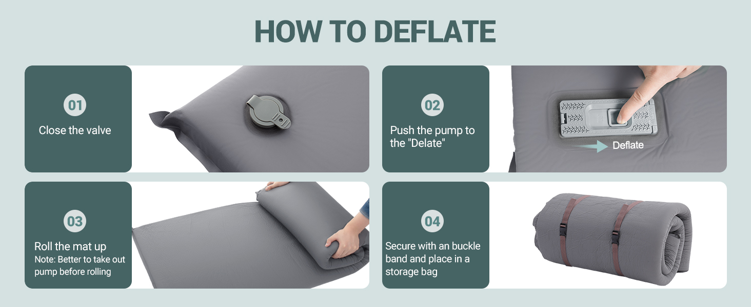 double foam sleeping pad
