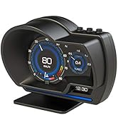 GPS Speedometer for Car, Head Up Display for Car with OBD2 &amp; GPS Digital Speedometer Dual System ...
