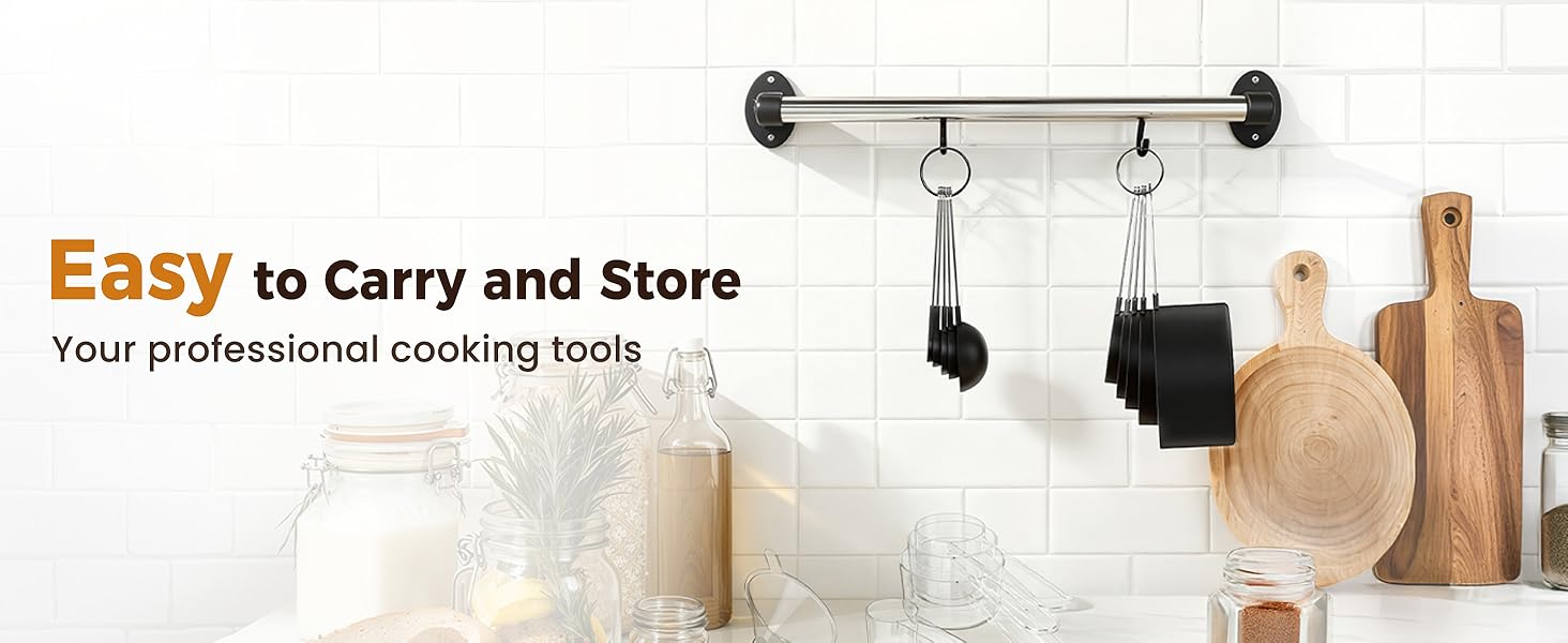 measuring cups and spoons set