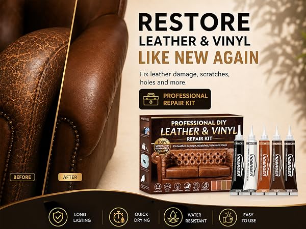 Leather Repair Kit for Furniture