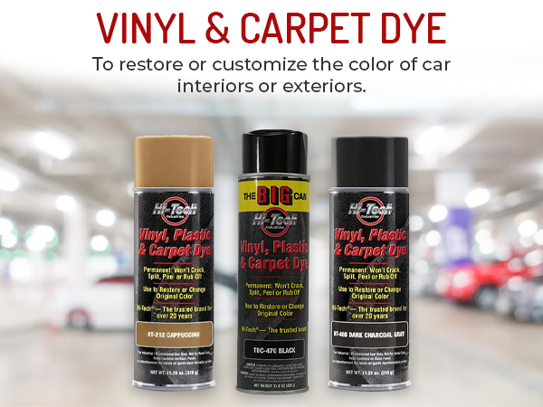 HI-TECH Vinyl &amp; Carpet Dye