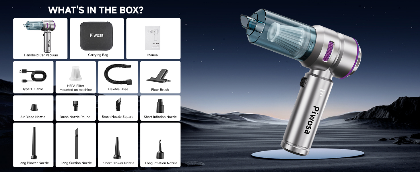 car vacuum portable cordless