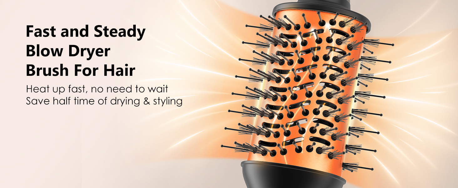 brush blow dryer