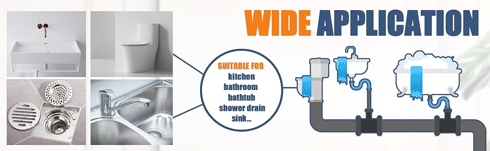 drain snake wide application kitchen, buthroom tub, sink, sewer
