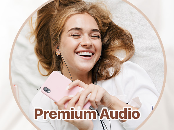 Superior Audio Qnuality, makes voices sound more realistic 