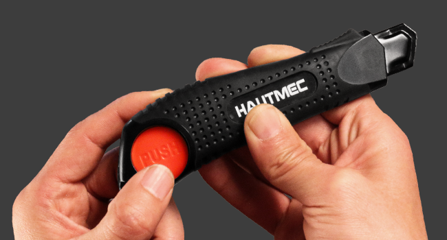 Soft Grip Auto-Lock Utility Knife
