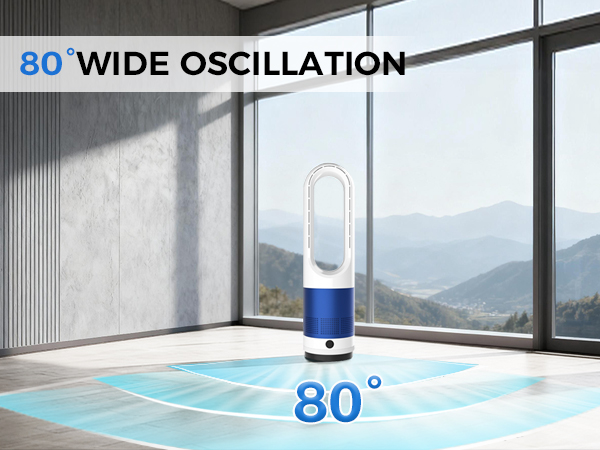 OLIXIS 22&amp;#34; Bladeless Fan