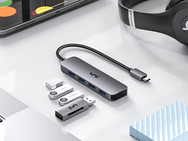 USB C to USB Hub 4 Ports
