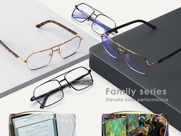 Blue Light Glasses Men/Women, Blue Light Blocking Glasses, Computer Screen Blocker Eyes Protection