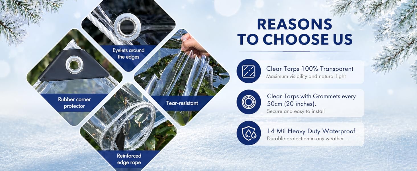 clear pvc tarp