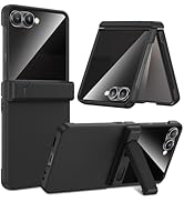 Maxdara for Z Flip 7 Case, with [Privacy Screen Protector] [Hidden Kickstand] [Hinge Protection] ...