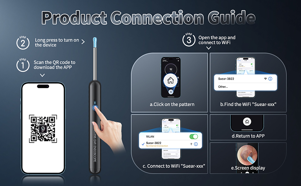 ear cleaner with camera