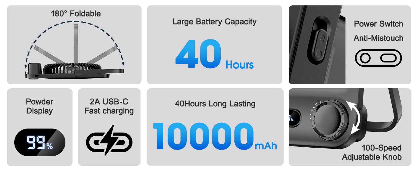 fan portable mini powered operated table bedroom desktop ventilador ac office