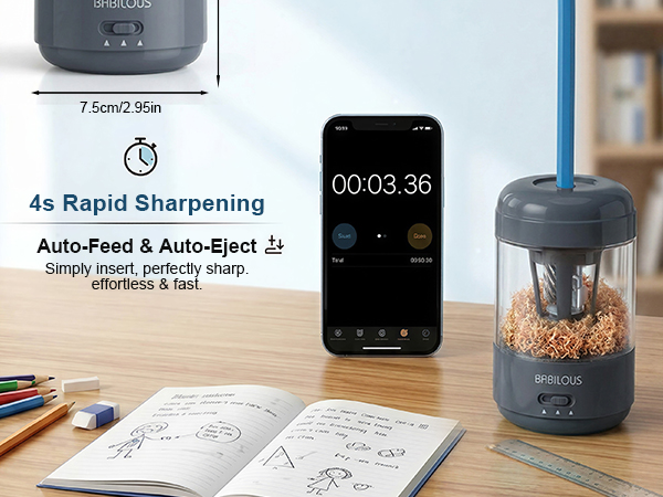automatic pencil sharpener