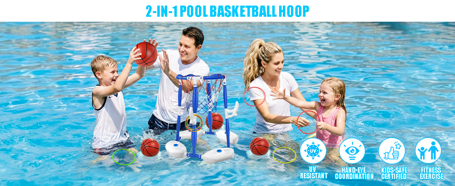 basketball hoop for pool